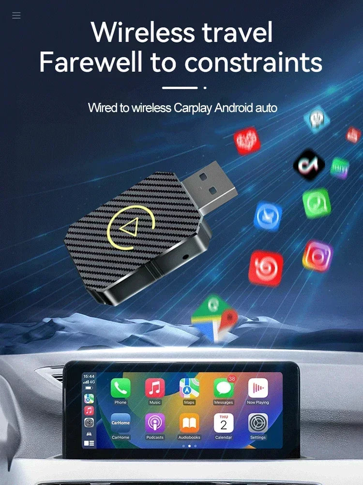 CarPlay and Android Auto for ALL CARS wireless
