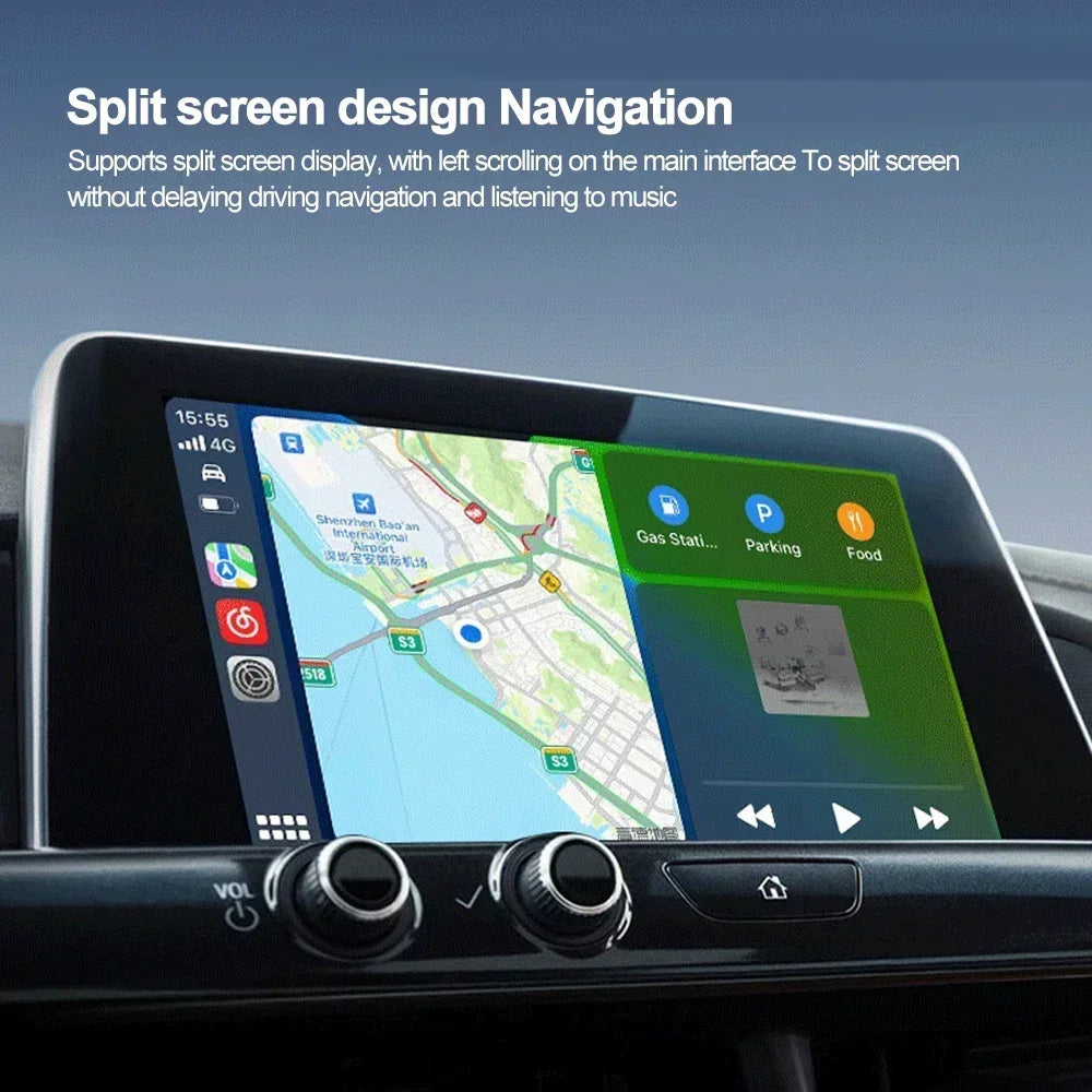 CarPlay and Android Auto for ALL CARS wireless